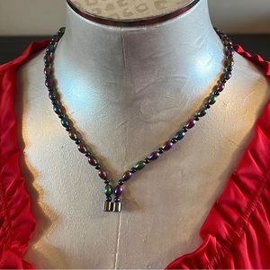 Y2K Gorgeous magnet beads necklace colorful and unique